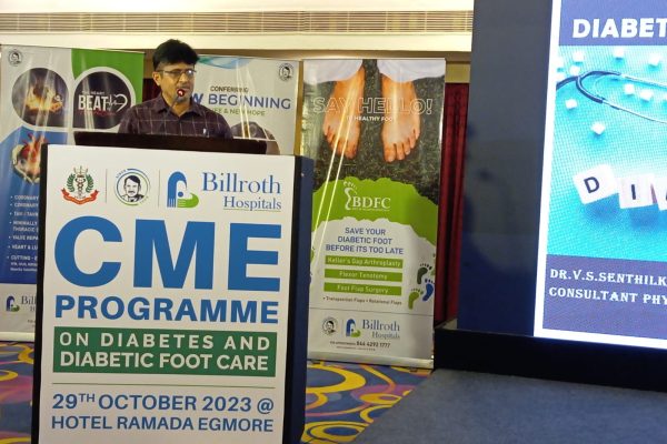 Billroth hospitals - CME Programme on diabetes and diabetic foot care - 10